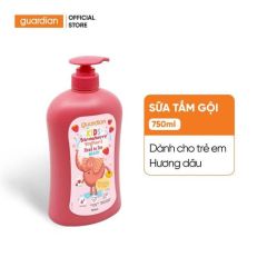 sua-tam-goi-toan-than-cho-tre-em-guardian-kids-head-to-toe-wash-strawberry-huong-dau-750ml