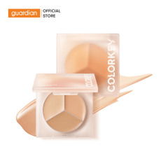 Che Khuyết Điểm 3 Màu Lâu Trôi Colorkey Targeting Three-Colour Concealer Palette - 3.9G