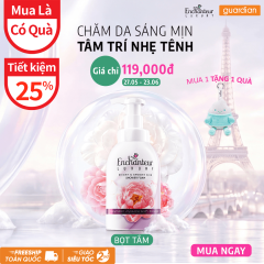 Sữa Tắm Enchanteur Luxury Dạng Bọt Dưỡng Da Sáng Mịn Peony 400ml