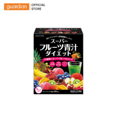 Thực Phẩm Bổ Sung Nước Ép Trái Cây Xanh Super Fruit Green Juice Diet Nihon Yakken 30 Gói