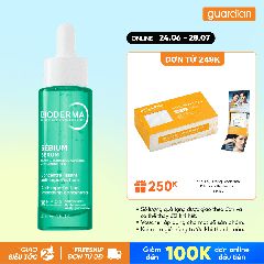 Tinh Chất Sáng Mịn, Mờ Thâm Bioderma Sébium Serum Cải Thiện Toàn Diện Da Dầu Mụn 30Ml