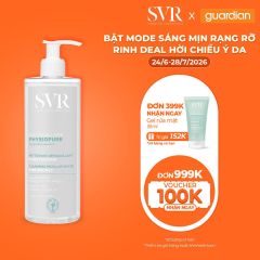 Nước Tẩy Trang Giúp Làm Sạch Da Dùng Được Cho Mắt Và Môi Dành Cho Da Nhạy Cảm SVR Physiopure Eau Micellaire 400ml