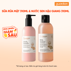 Combo 1 COCOON SRM SEN HAU GIANG 310ML & 1 COCOON NUOC SEN HAU GIANG 310ML