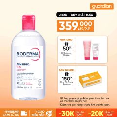 Nước Tẩy Trang Dành Cho Da Nhạy Cảm Bioderma Sensibio H2O 500Ml