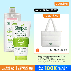 Combo 1 SIMPLE NTT CAP AM TUC THI 400ML & 1 SIMPLE SUA RUA MAT DUONG AM 150ML