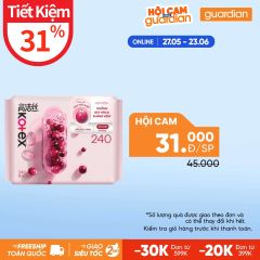 BVS Kotex Nam Việt Quốc Siêu Mỏng Cánh 24cm 8 Miếng
