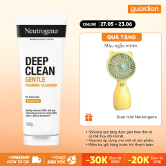 Sữa Rửa Mặt Neutrogena Sạch Sâu Dịu Nhẹ 100g