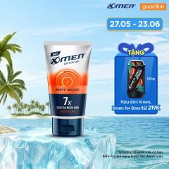 Sữa Rửa Mặt Sạch Da Ngừa Mụn X-Men Go Anti-Acne 100Gr
