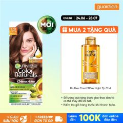 Kem Nhuộm Tóc Màu Thời Trang Garnier Color Naturals Ultra Colors - Màu 5.32 Brown Caramel - Nâu Caramel Dạng Hộp (50ml, 50gr, 5ml)