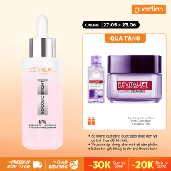 Serum Dưỡng Sáng Da, Mờ Thâm Mụn & Nám Loreal Paris Glycolic Melasyl 8%  [Melasyl+Glycolic+Niacinamide] 30ml 