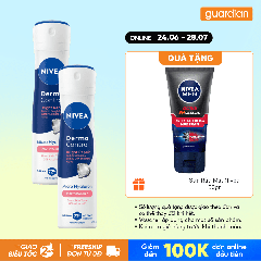 Combo 2 NIVEA XNM DERMA DS DEU MAU 150ML
