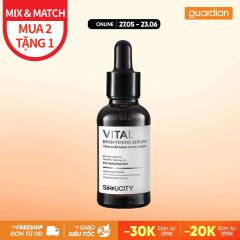 Serum Sáng Da Mờ Thâm Men Stay Simplicity 5% Niacinamide 30ML