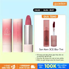 Son Sáp Mịn Lì 3CE Cashmere Hug Lipstick #02 Pure Blending - Hồng Nude 3.5G