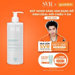 Nước Tẩy Trang Giúp Làm Sạch Da Dùng Được Cho Mắt Và Môi Dành Cho Da Nhạy Cảm SVR Physiopure Eau Micellaire 400ml