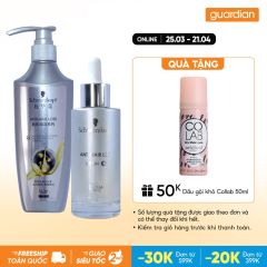 Combo 1 SCHWARZKOPF E.CARE DG NG.RUNG 400ML & 1 SCHWARZKOPF E.CARE TINH CHAT NG.RUNG 50ML
