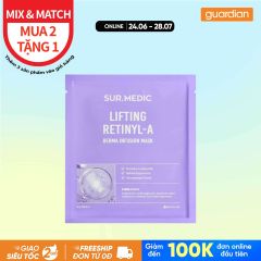 Mặt Nạ Nâng Cơ Giảm Nếp Nhăn Sur.Medic+ Derma Infusion Mask Lifting Retinyl-A (28g X 10ea)