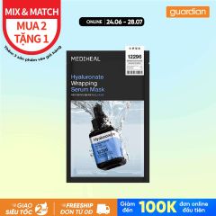 Mediheal Mặt Nạ Hyaluronate Wrapping Serum Mask Hydrate Dewy 25ml (Hộp 10 Miếng)