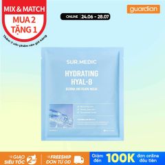 Mặt Nạ Cấp Ẩm Chuyên Sâu Sur.Medic+ Derma Infusion Mask Hydrating Hyal-8 (28g X 10ea)