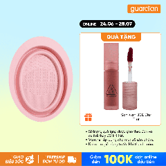 Dụng cụ vệ sinh cọ trang điểm TMR màu hồng