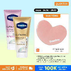 Combo Vaseline 1 Sữa Dưỡng Thể Sáng Da Chuyên Sâu 300Ml & Sữa Dưỡng Thể Sáng Da Chống Nắng 300Ml