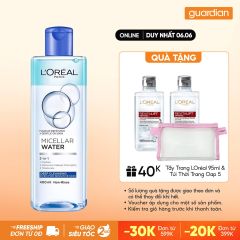 Nước Tẩy Trang 3 In 1 Micellar Làm Sạch Sâu L'Oréal Paris 400Ml