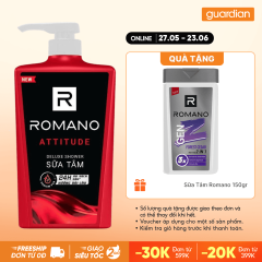 Sữa Tắm Attitude Romano 650Gr