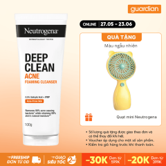 Sữa Rửa Mặt Neutrogena Sạch Sâu Ngừa Mụn 100G