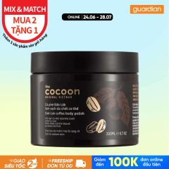 Cà Phê Đắk Lắk Làm Sạch Da Chết Cơ Thể Cocoon Dak Lak Coffee Body Polish 200Ml