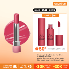 son-bong-duong-moi-3ce-glazy-lip-glow-35-pink-tube-hong-baby-3-2g