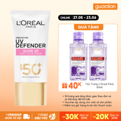 Kem Chống Nắng Nâng Tông Giảm Thâm L'Oréal Paris Uv Defender Bright & Clear 50Ml