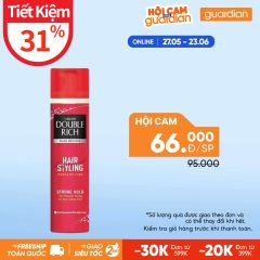 Mousse Tạo Kiểu Tóc Giữ Nếp Mạnh Double Rich Hair Mousse Strong Hold 150ml