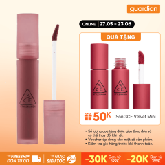 Son Kem 3CE Blur Water Tint #Double Wind Rượu Vang 4,6g