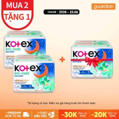 BVS Kotex BioCare Ban Đêm SMC 32cm 7 Miếng