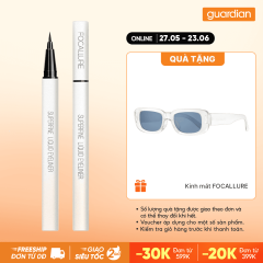 Bút Kẻ Mắt Dạng Lỏng Chống Thấm Nước Nhanh Khô Focallure Superfine Liquid Eyeliner FA91 Màu Đen 0.6G