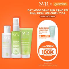 SVR COMBO SERUM 30ML + NƯỚC TẨY TRANG 75ML + GEL RỬA MẶT