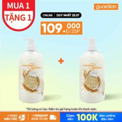 Sữa Tắm Dạng Kem Sữa Gạo Dưỡng Ẩm Mannings Guardian Rice Milk Moisturising Shower Cream 1L