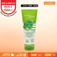 GEL DƯỠNG ẨM MANNINGS GUARDIAN ALOE VERA GEL CHIẾT XUẤT LÔ HỘI / NHA ĐAM 100ML