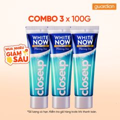 Combo 3 CLOSEUP KDR WN MORNING KISS 100G