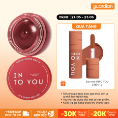 Son Bùn Dạng Hũ Into You Shero Super Matte Lip And Cheek Mud EM12
