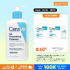 Sữa Rửa Mặt Cerave Cho Da Nhạy Cảm Giúp Làm Sạch & Tẩy Tế Bào Chết Dịu Nhẹ 236Ml
