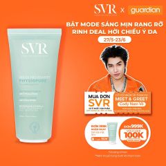 Gel Rửa Mặt Giúp Làm Sạch Bụi Bẩn Và Không Gây Khô Da Dành Cho Da Nhạy Cảm SVR Physiopure Gelee Moussante 200ml