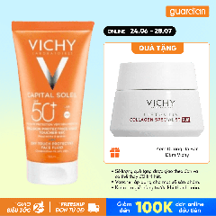 Kem Chống Nắng Không Gây Nhờn Rít Vichy Capital Soleil Mattifying Dry Touch Face Fluid 50Ml