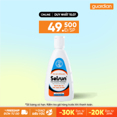Dầu Gội Giảm Gàu, Làm Sạch Gàu Selsun Anti-Dandruff Shampoo 100ml