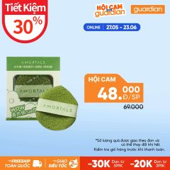 Bọt Biển Rửa Mặt Amortals 1 Miếng