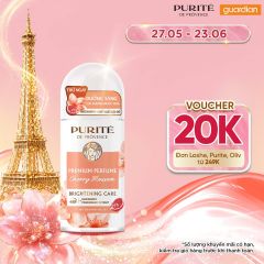Lăn Khử Mùi Dưỡng Sáng PURITÉ Hương Nước Hoa Cao Cấp Hoa Anh Đào 50ML