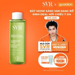 Dung Dịch Giúp Làm Sạch Tế Bào Da Chết Thông Thoáng Lỗ Chân Lông Dành Cho Da Dầu Mụn SVR Sebiaclear Micro-Peel 150ml