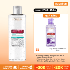 Nước Tẩy Trang L’Oréal Paris Revitalift Crystal Purifying Micellar Water Cho Da Dầu 400Ml