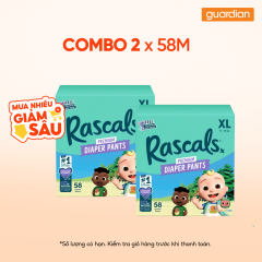 Combo 2 RASCALS TA QUAN COCOMELON XL 58M