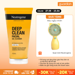 Sữa Rửa Mặt Làm Sạch Sâu Deep Clean Facial Cleanser Neutrogena 150Ml