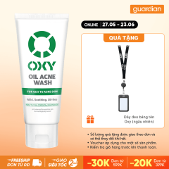 SỮA RỬA MẶT CHO DA DẦU & MỤN OXY OIL ACNE 100G